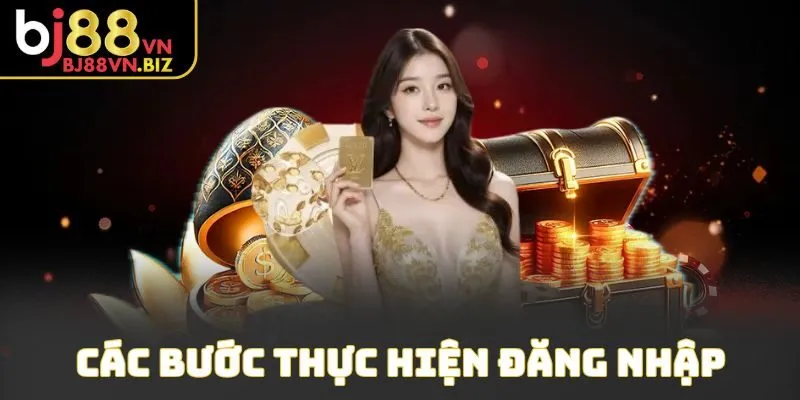 Các bước thực hiện đăng nhập